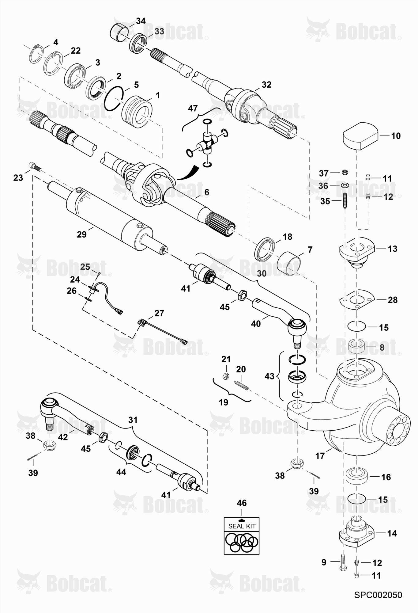 Steering - Rear Axle
