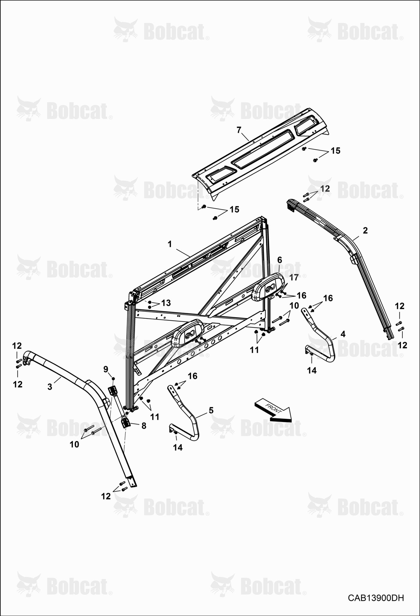 CHASSIS, CAB Frame  AVW411001 - AVW419999