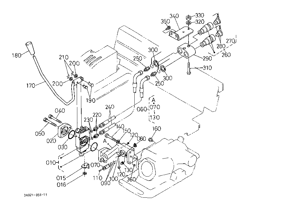 Auxiliary Control Valve [Ca][Old Type]