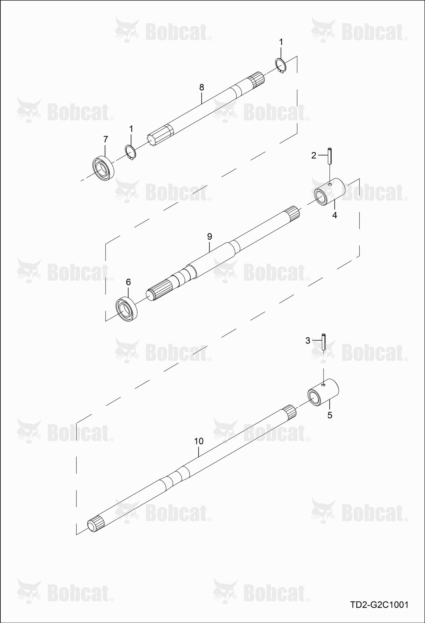 PTO Input Shaft Group