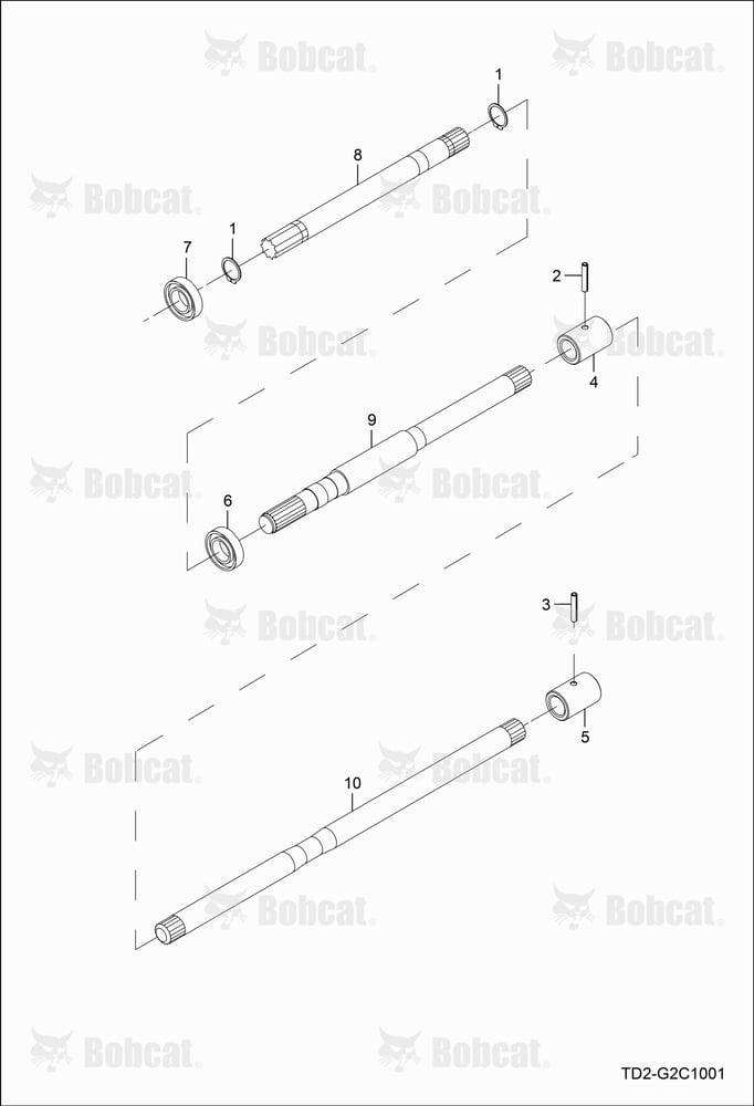 PTO Input Shaft Group