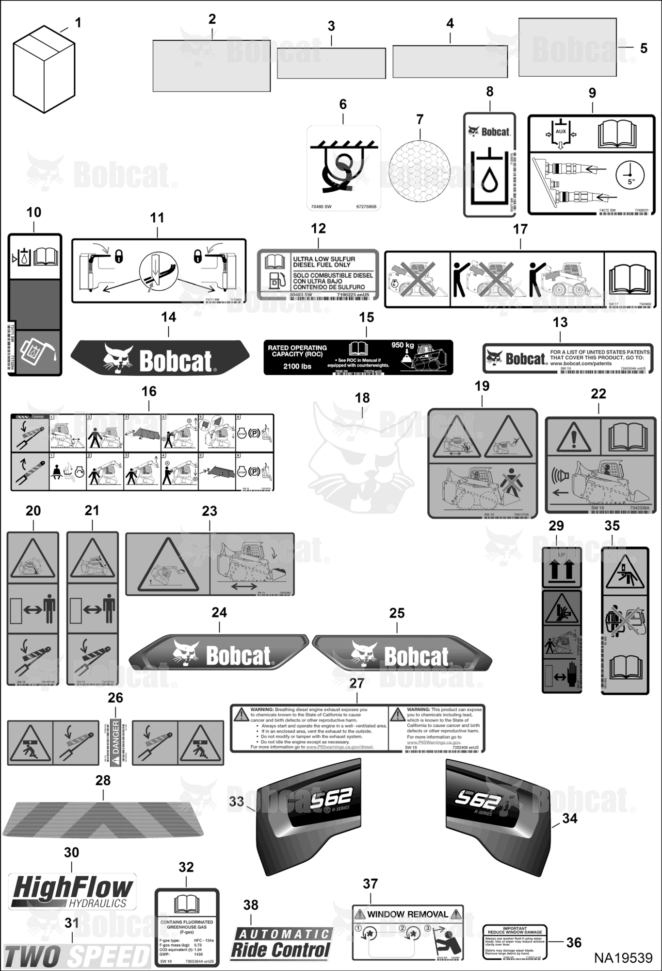 Decals (Outside)