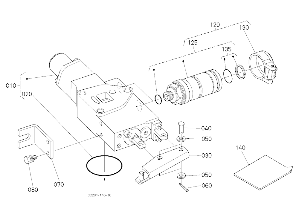 Auxiliary Control Valve Kit (Fd) [Option]
