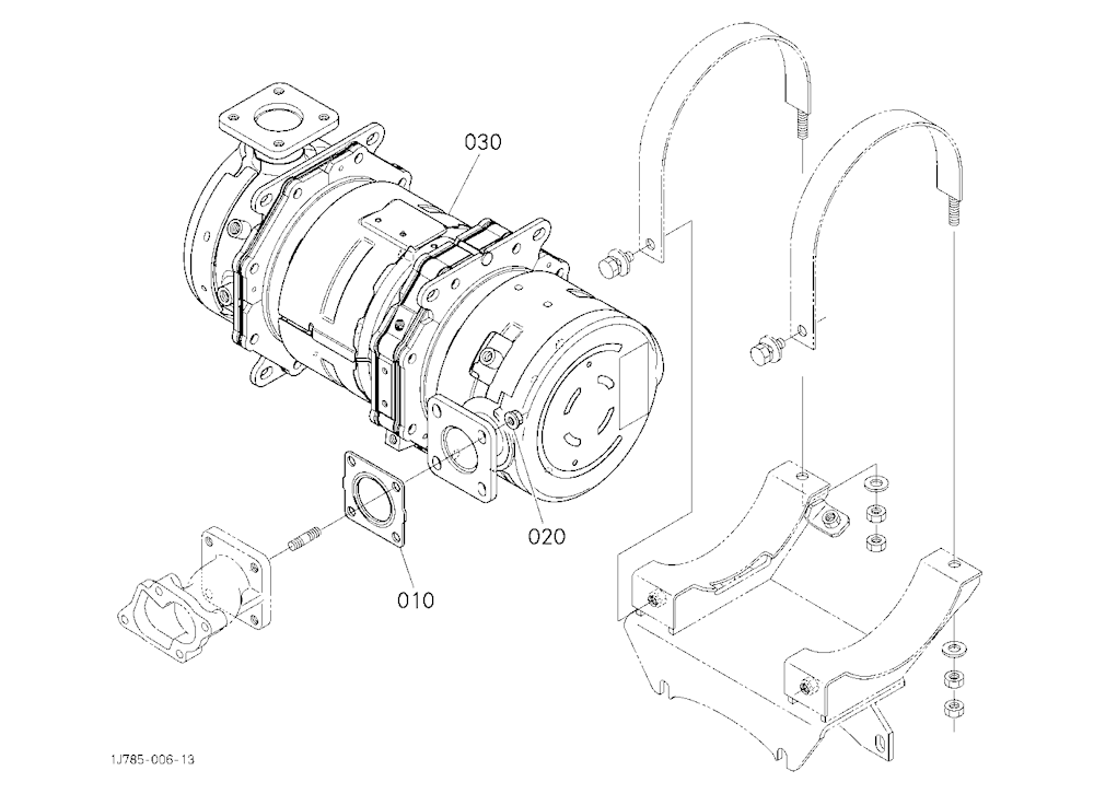 Diesel Particulate Filter Muffler