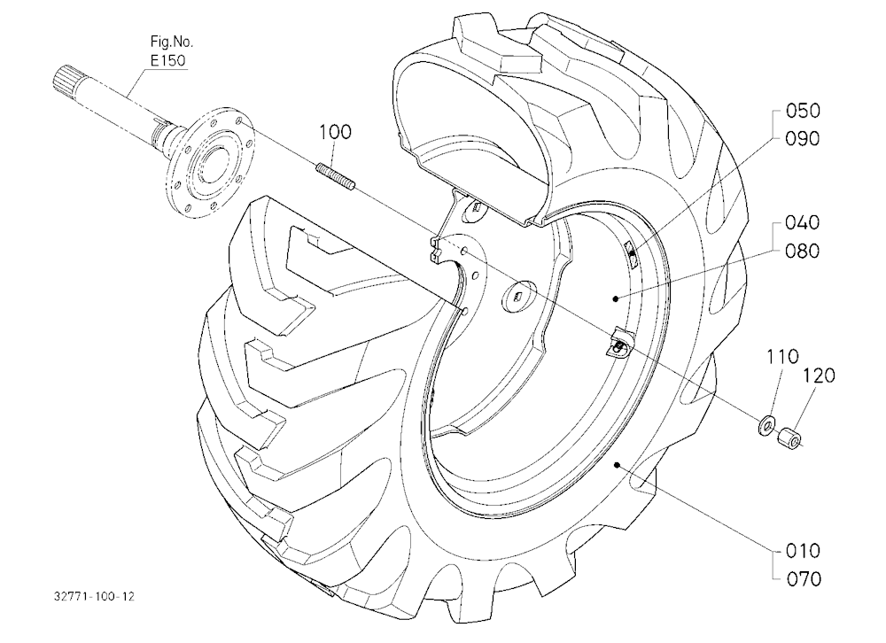 Rear Wheel (17.5L-24) [Old Rtpe]