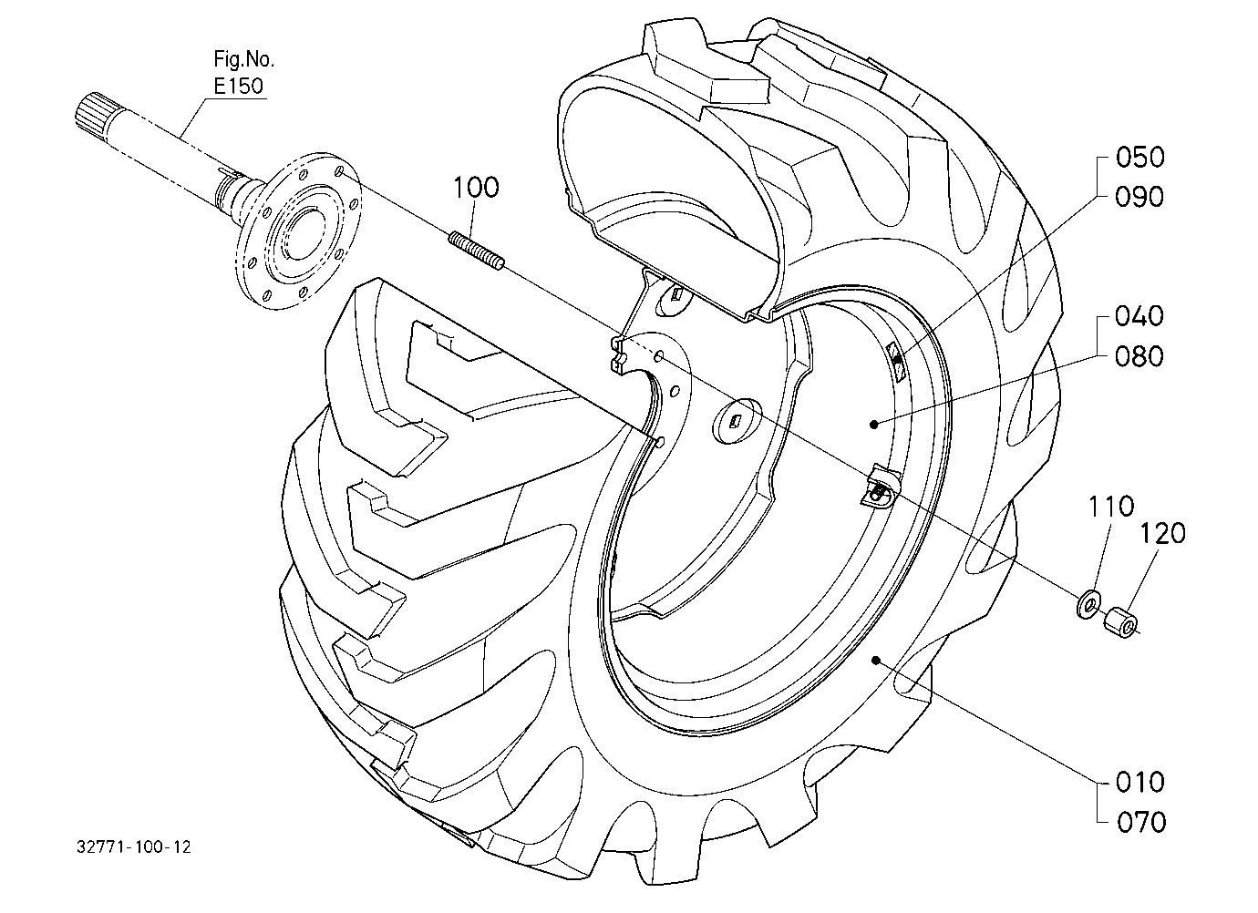 Rear Wheel (17.5L-24) [Old Rtpe]