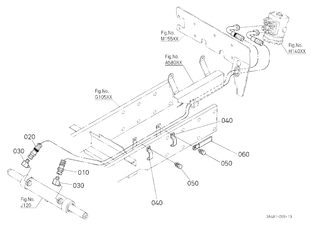 Steering Hose (Delivery) [Rops Type]