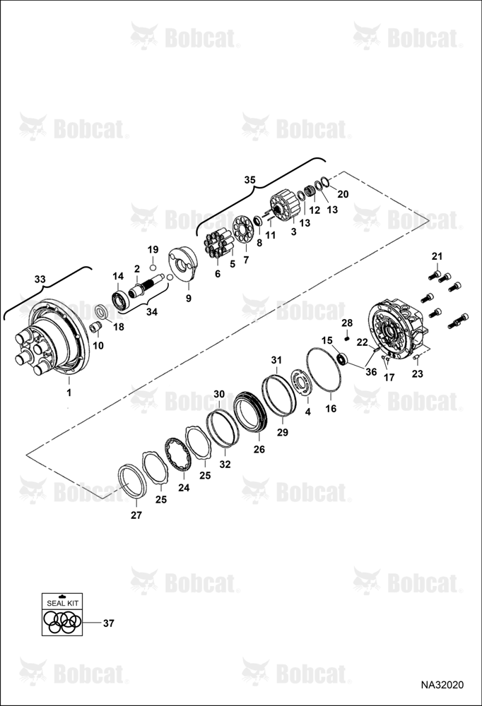 Travel Motor (Hydraulic Motor)