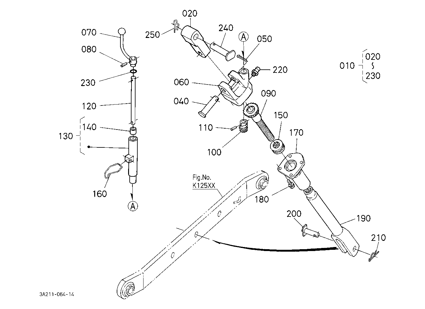 Lift Rod Rh