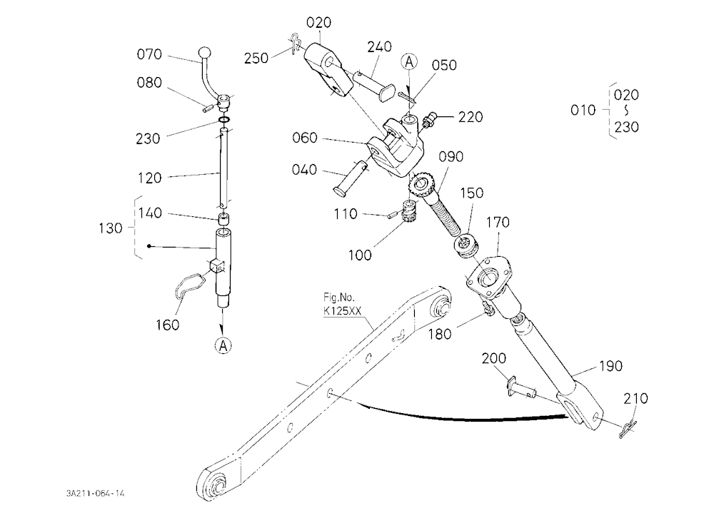 Lift Rod Rh