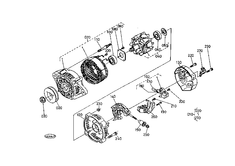 Alternator(Component Parts)