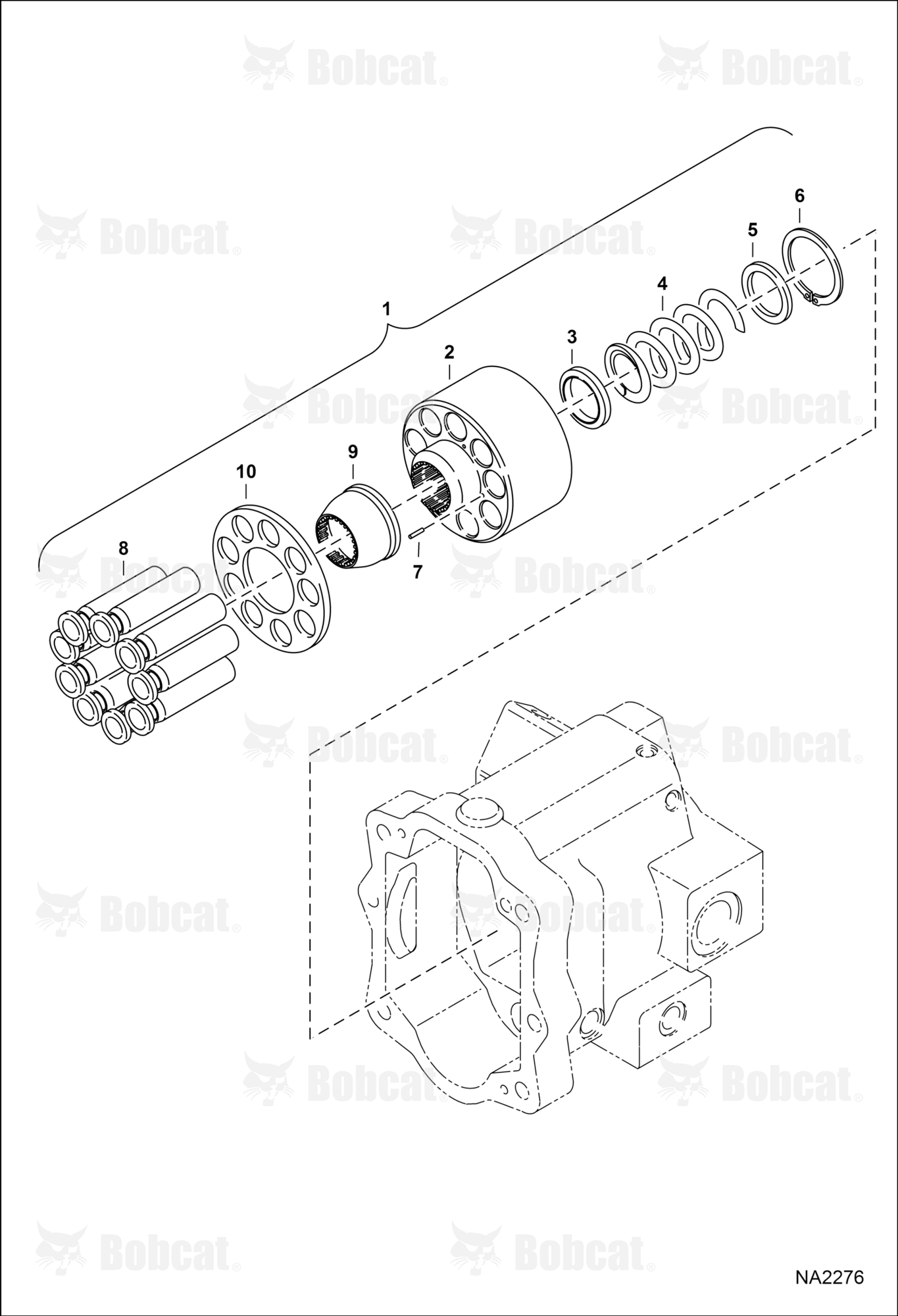 Hydraulic Piston Pump (Rotary Group)