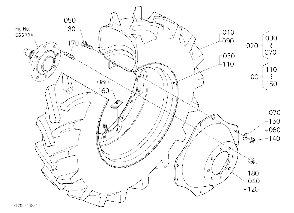 Front Wheel (13.6-24) [A]
