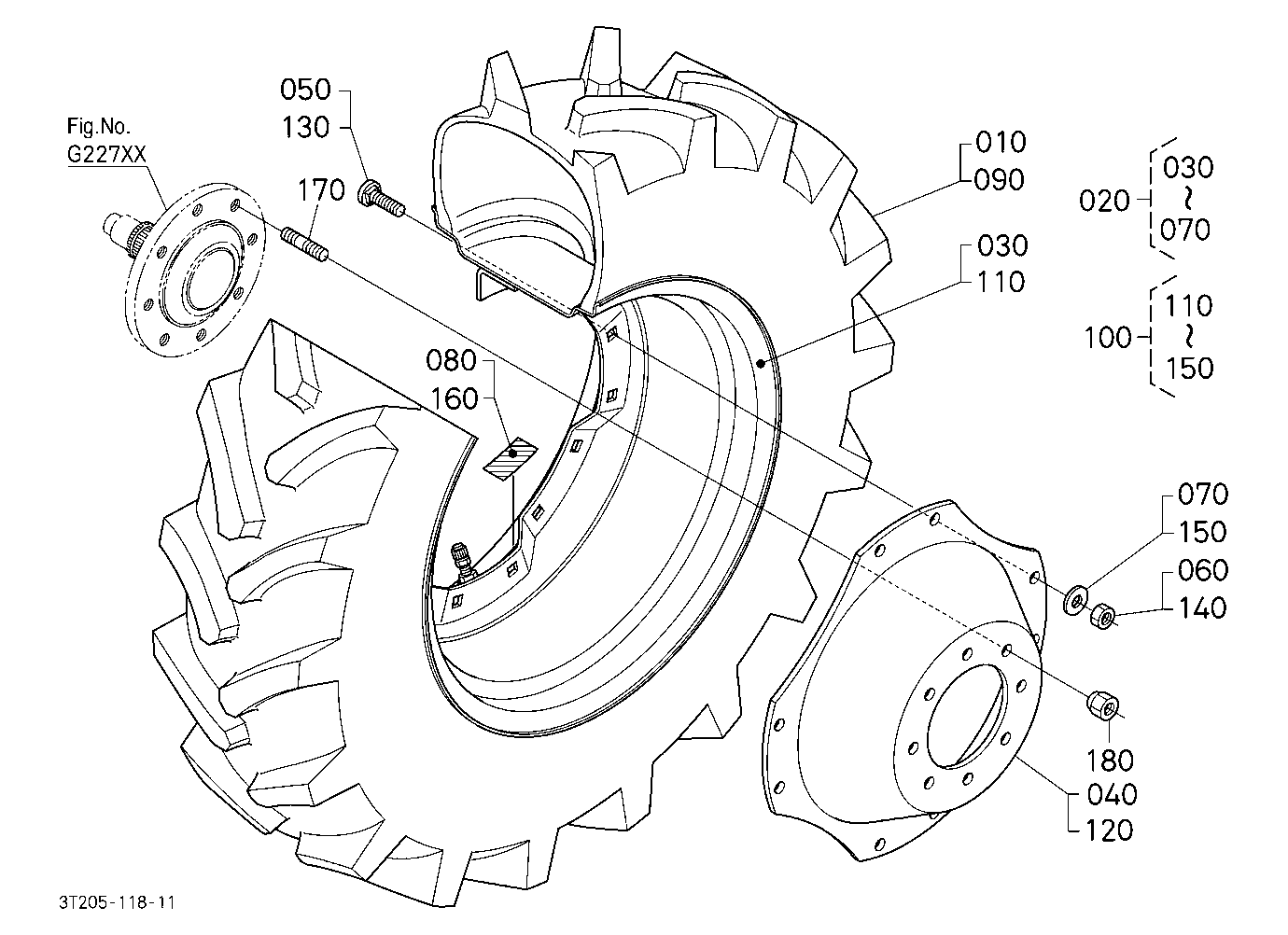 Front Wheel (13.6-24) [A]