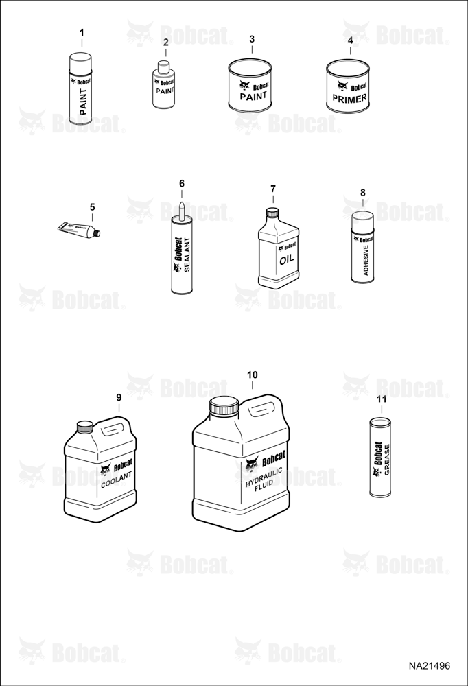 Maintenance Items (Service Parts)