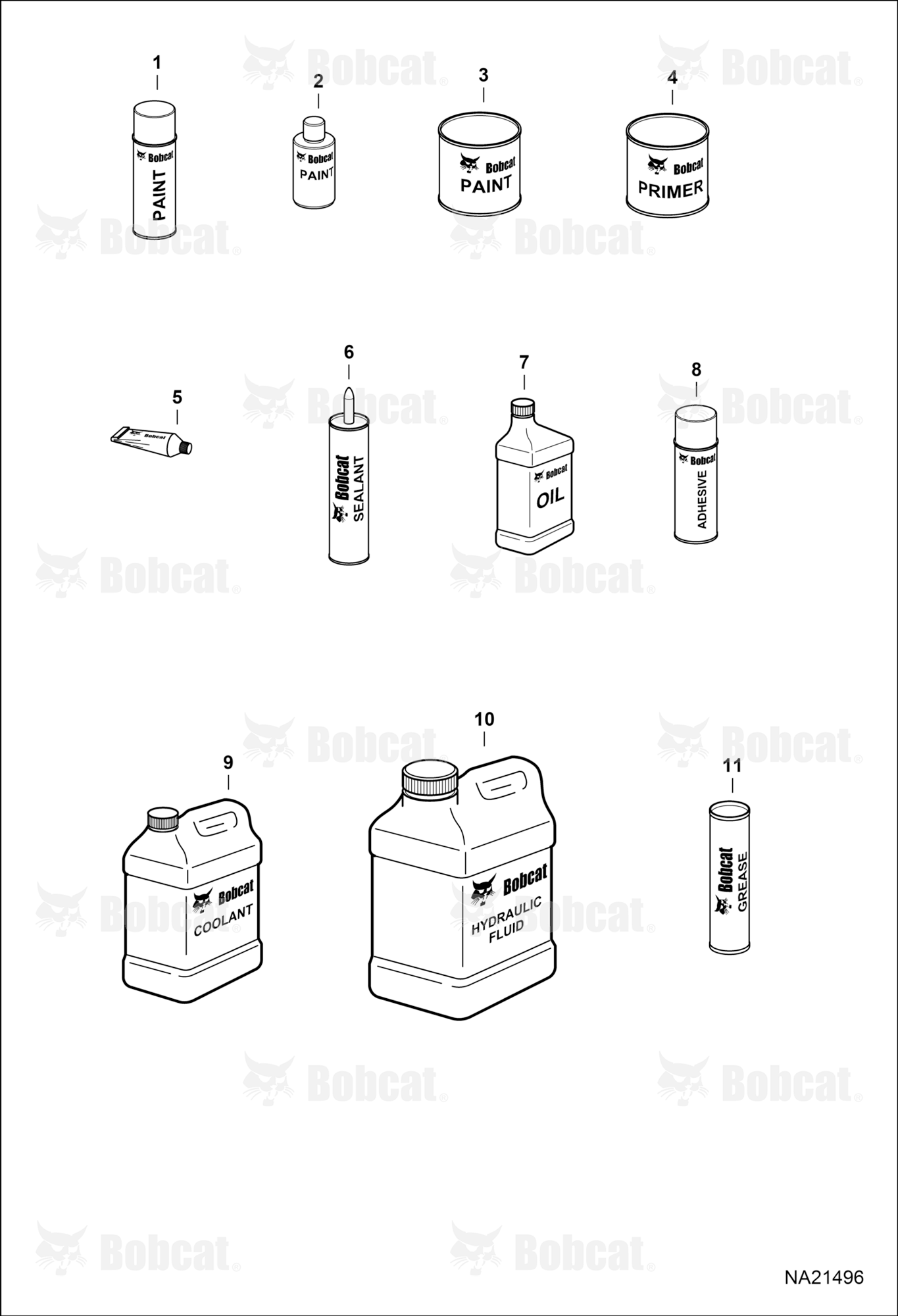 Maintenance Items (Service Parts)