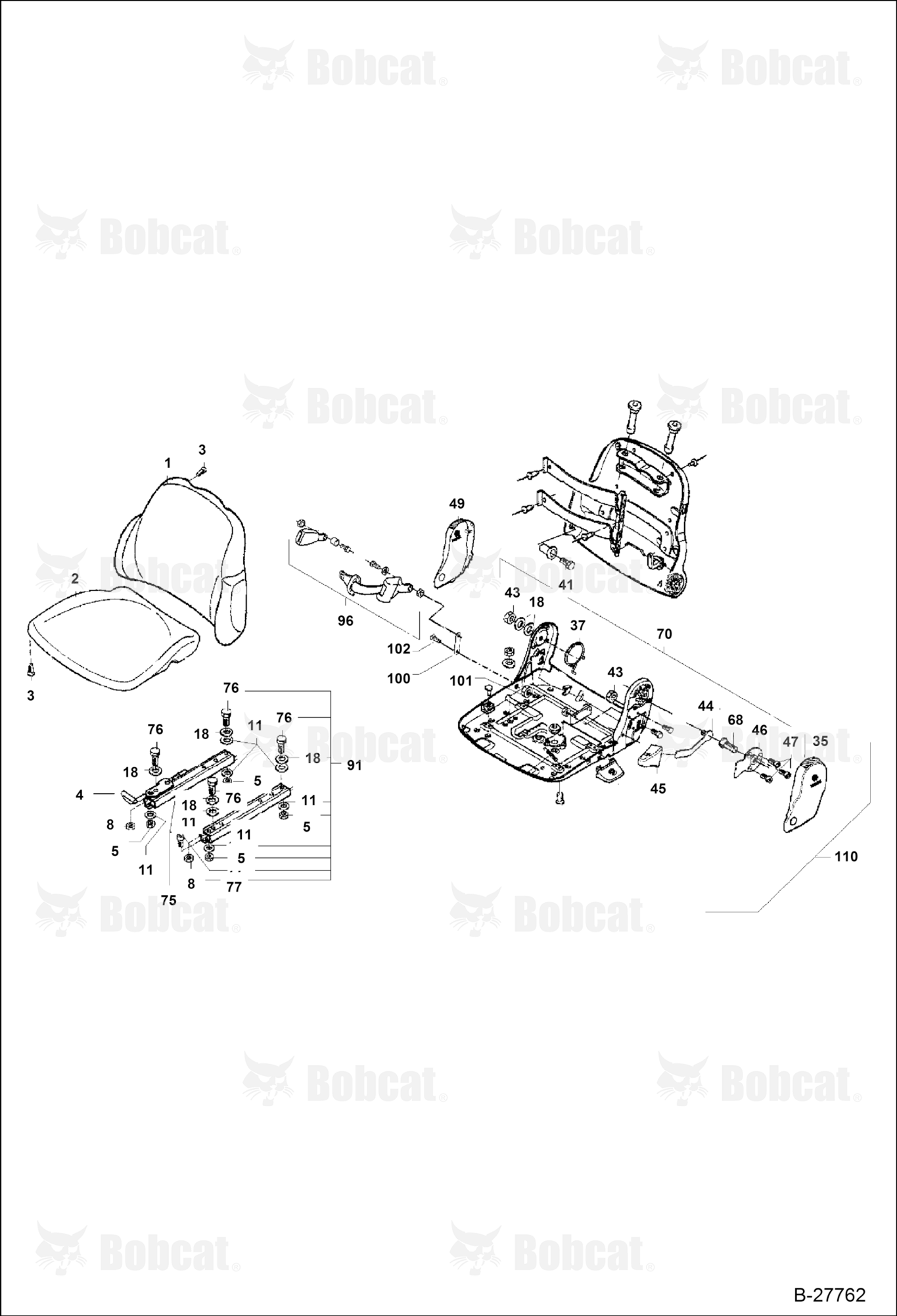 Operator Seat - Canopy