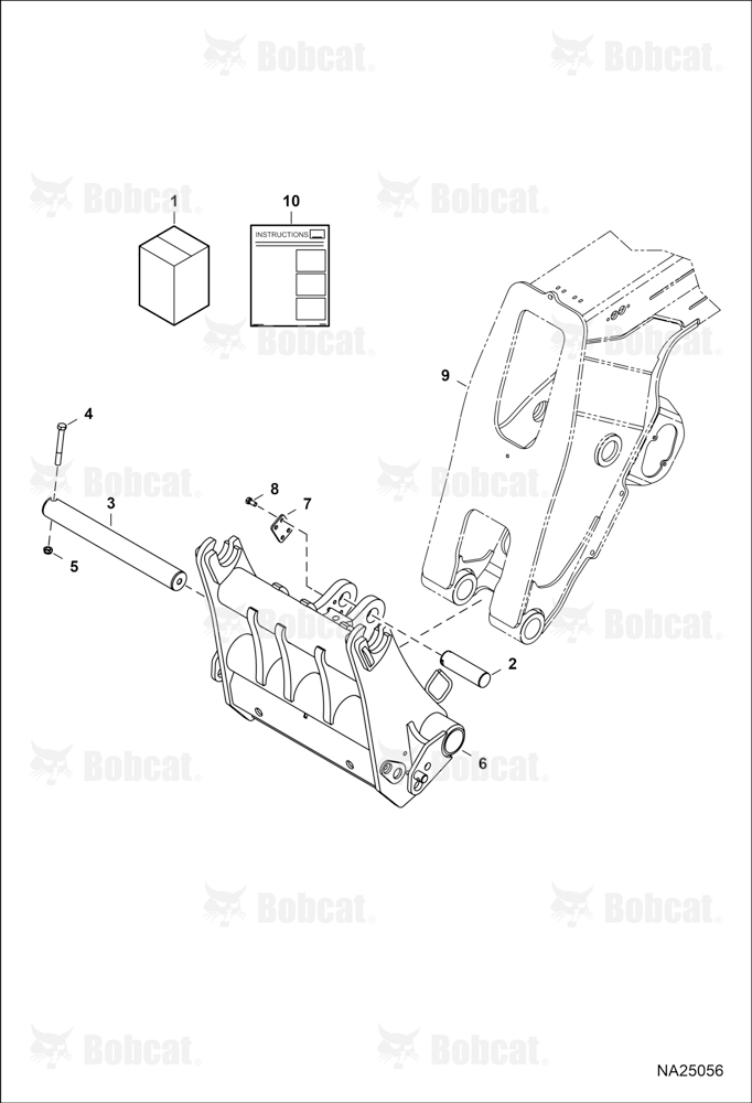 Attachment Carriage Kit (Quicktach)