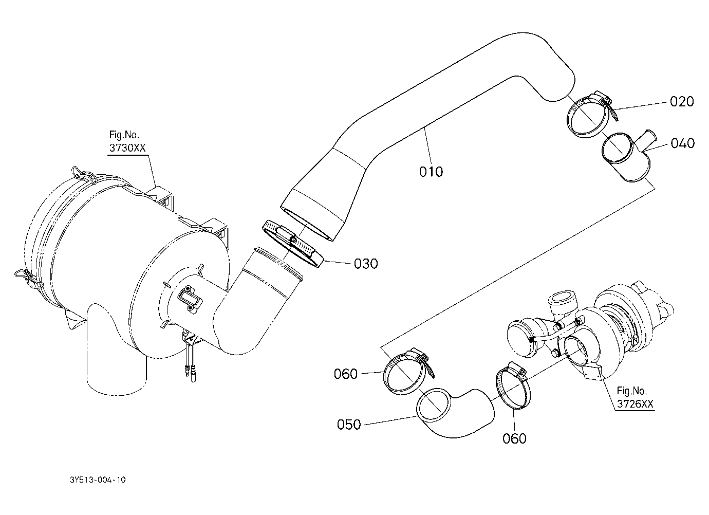 Inlet Pipe (Air Cleaner)