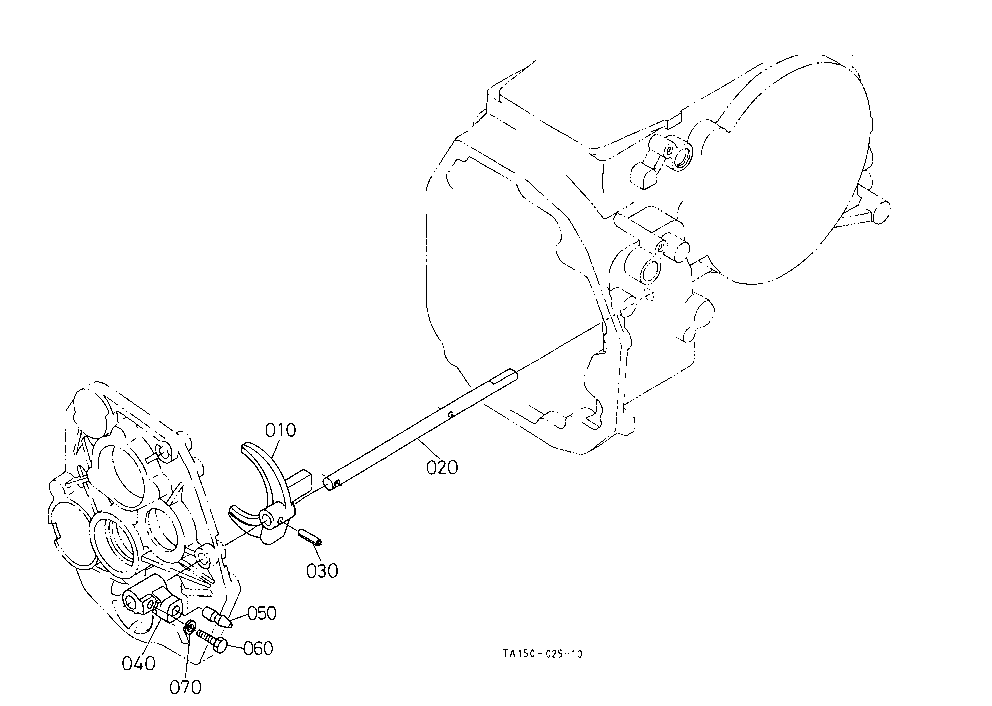 Range Gear Shift Fork [Gst Type] [W/O Creep]