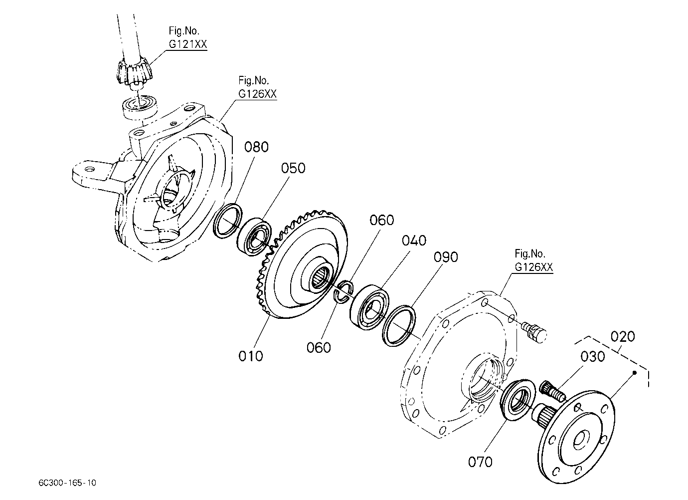 Front Axle Lh