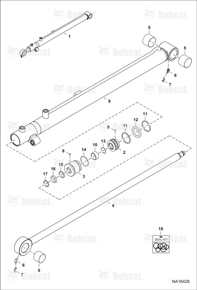 Self Leveling Cylinder