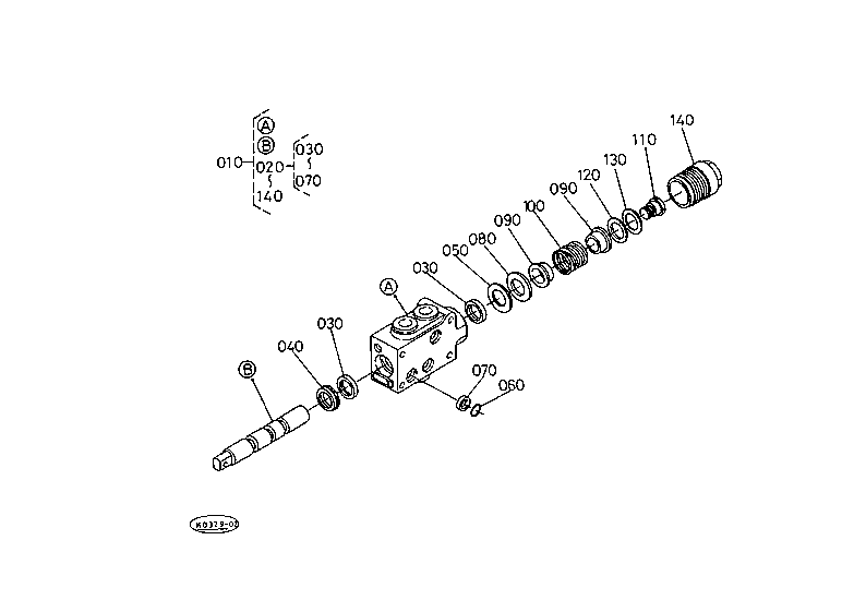 Aux.Control Valve [Component Parts]
