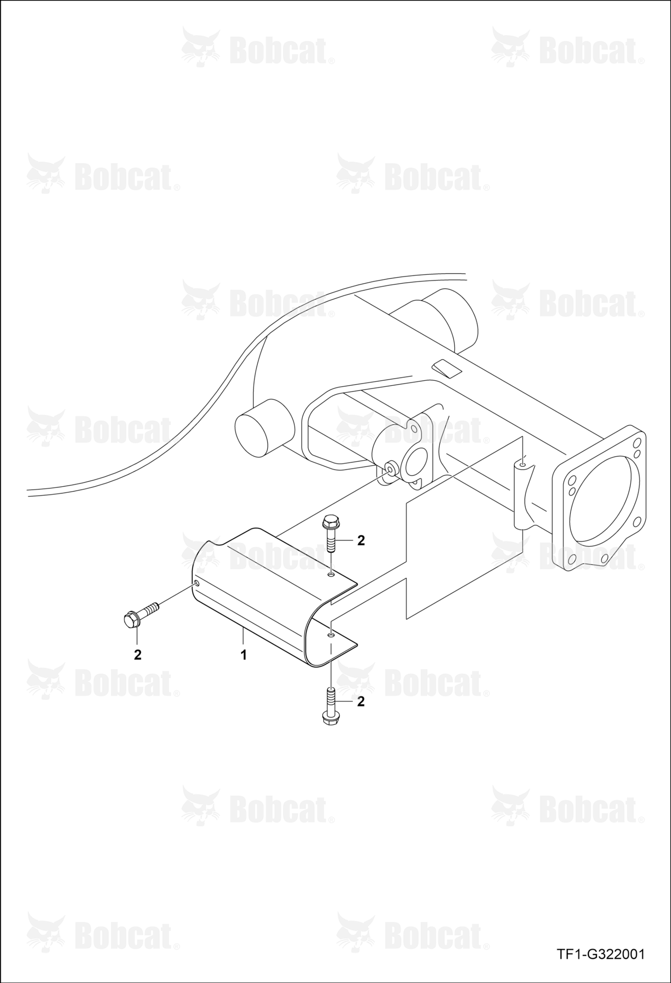 Steering Cylinder Cover Group