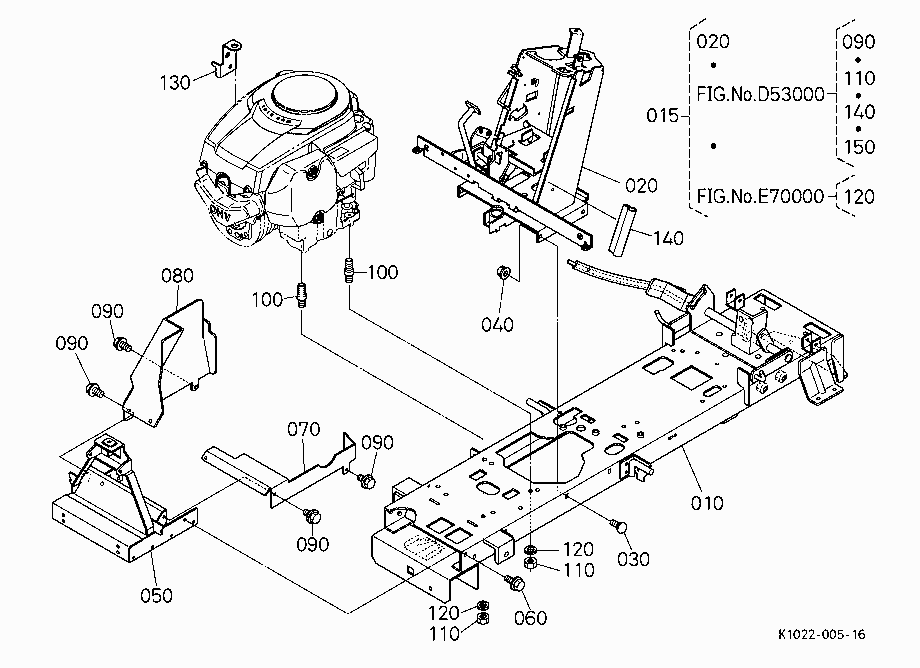 MAIN FRAME/STEERING SUPPORT