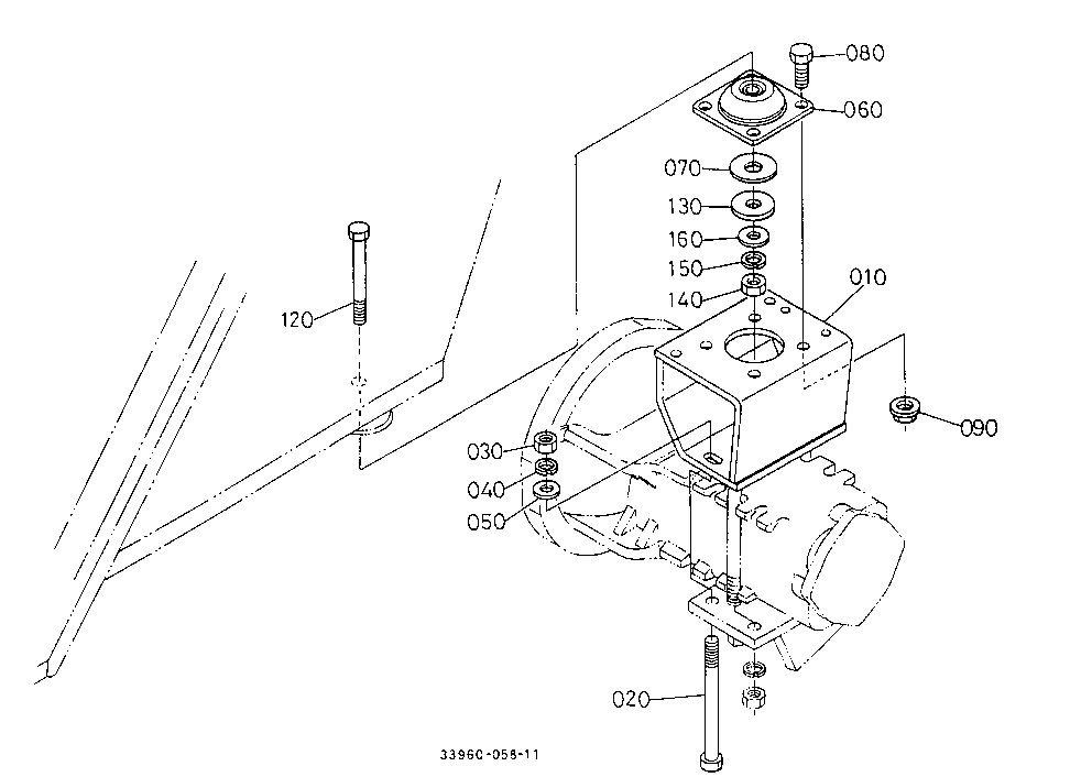Cab Bracket Rear
