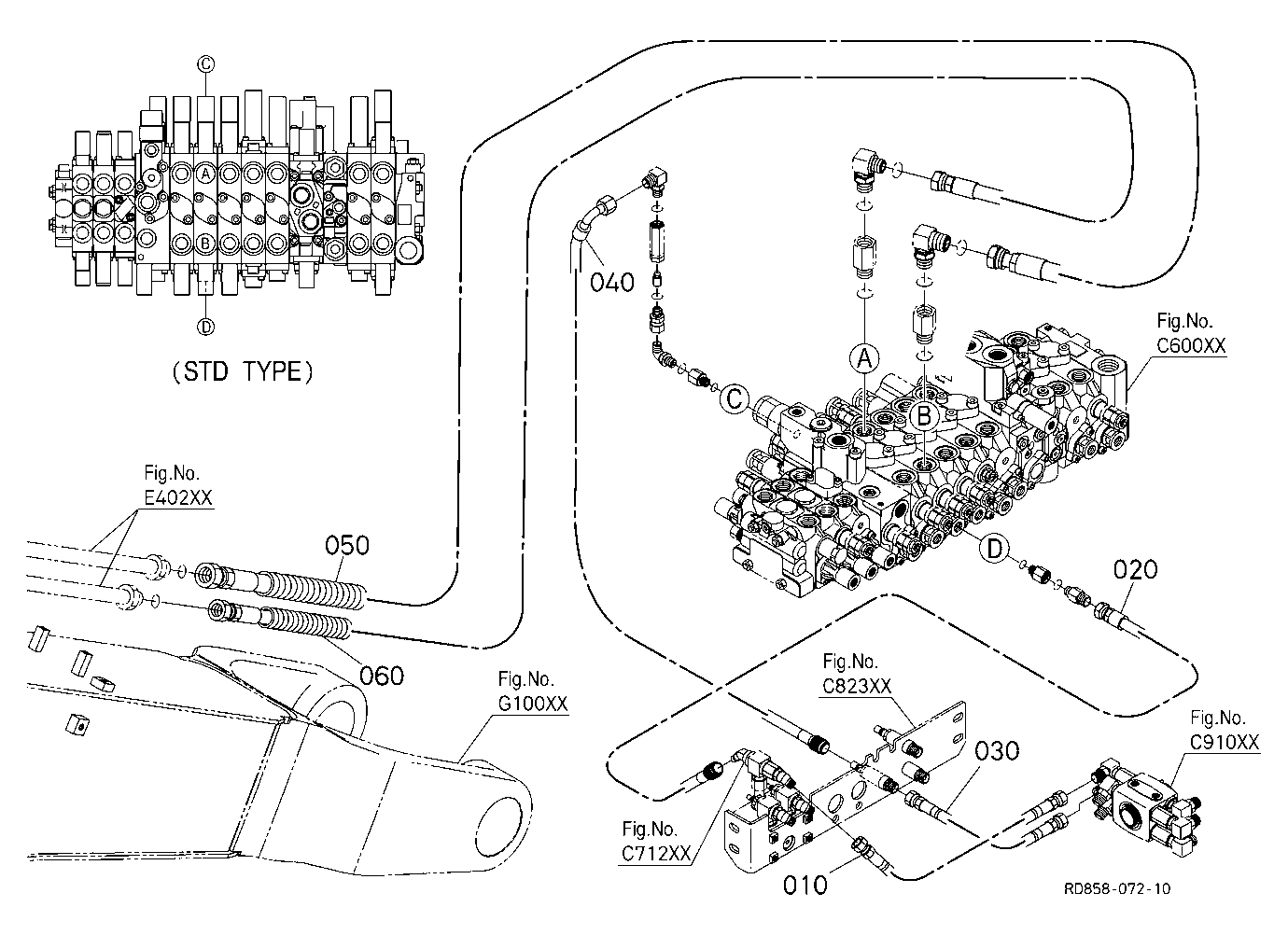 Oil Piping (Arm 1)