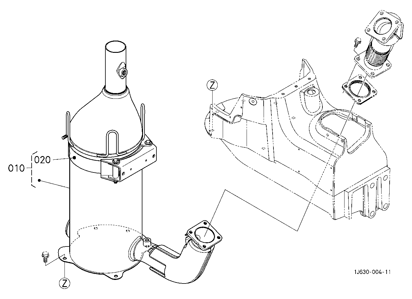 Selective Catalytic Reduction Muffler