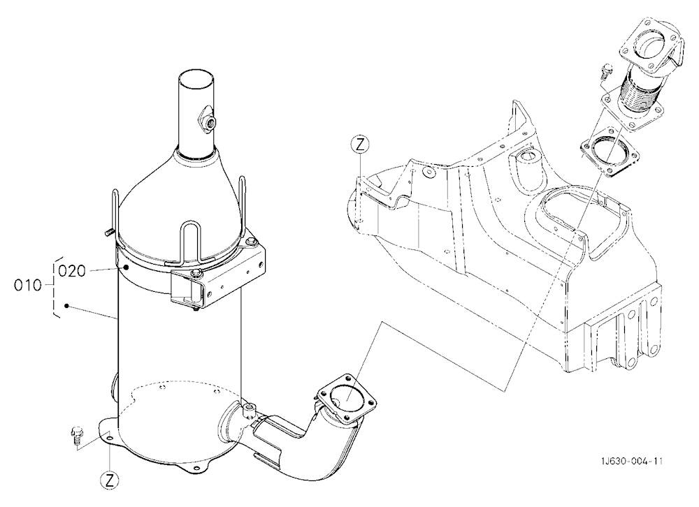Selective Catalytic Reduction Muffler
