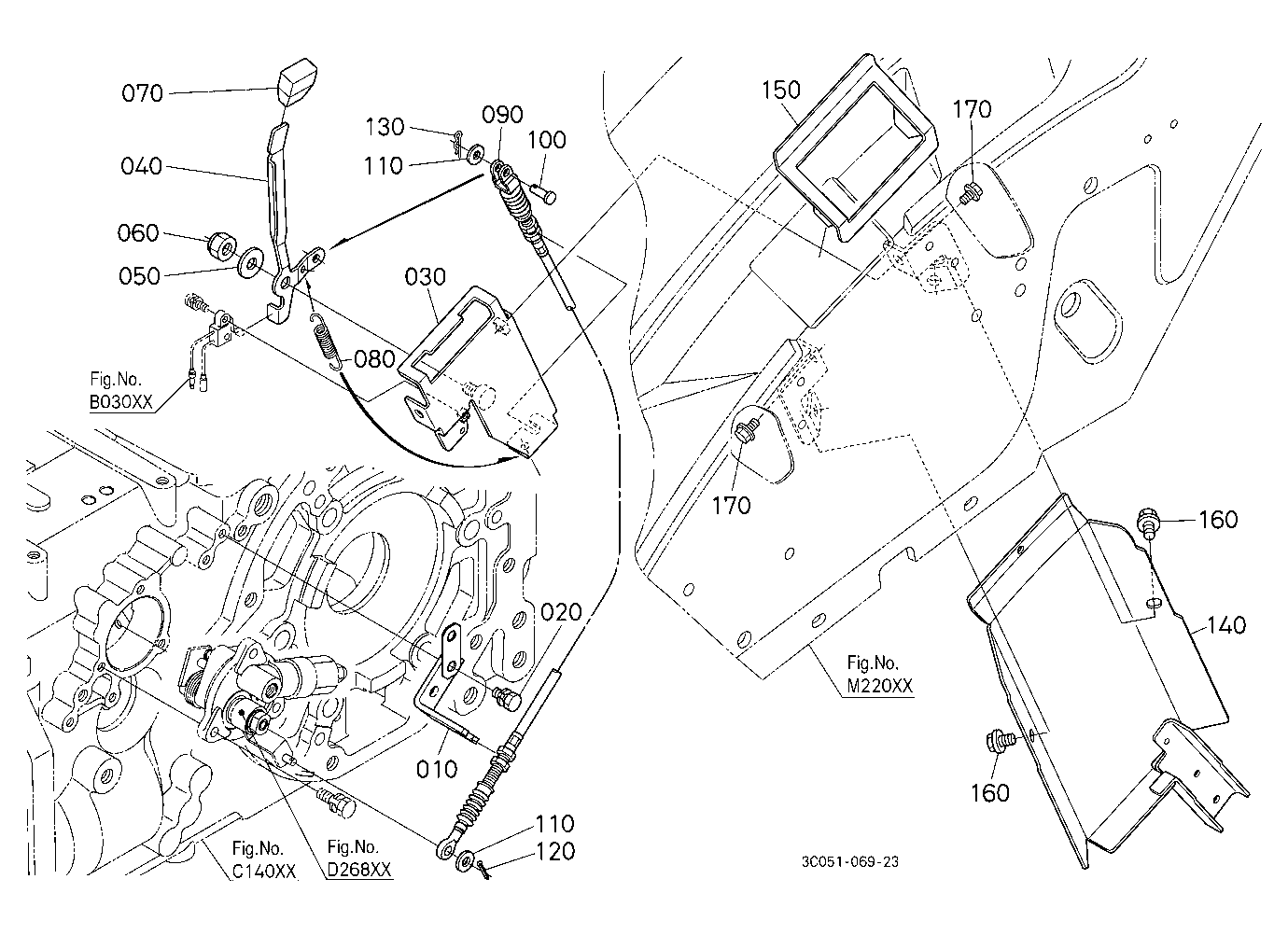 Pto Clutch Lever