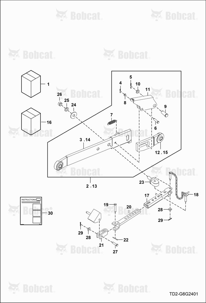 Telescopic Lower Link Kit
