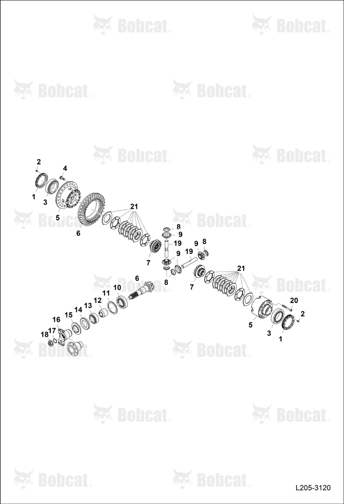 Differential (Front Axle) (LSD)