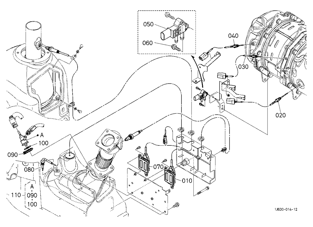 Engine Electrical Parts (Muffler)