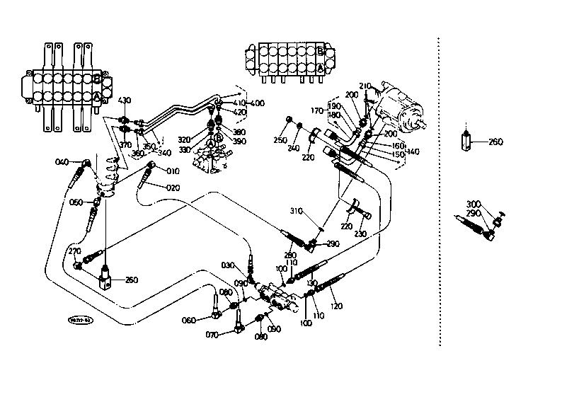 Oil Piping (Travel Rh)
