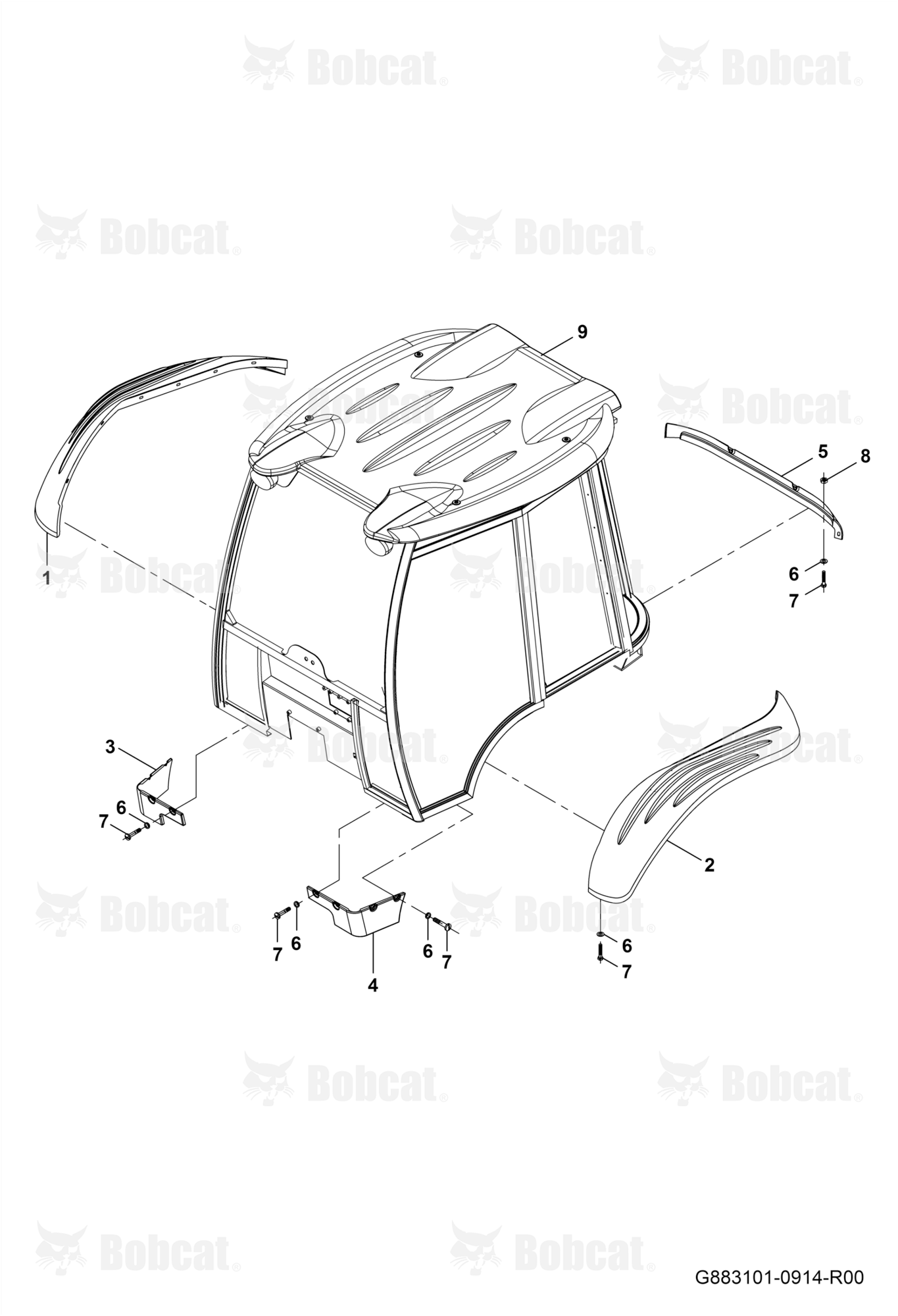 Exterior Polyester and Its Connections