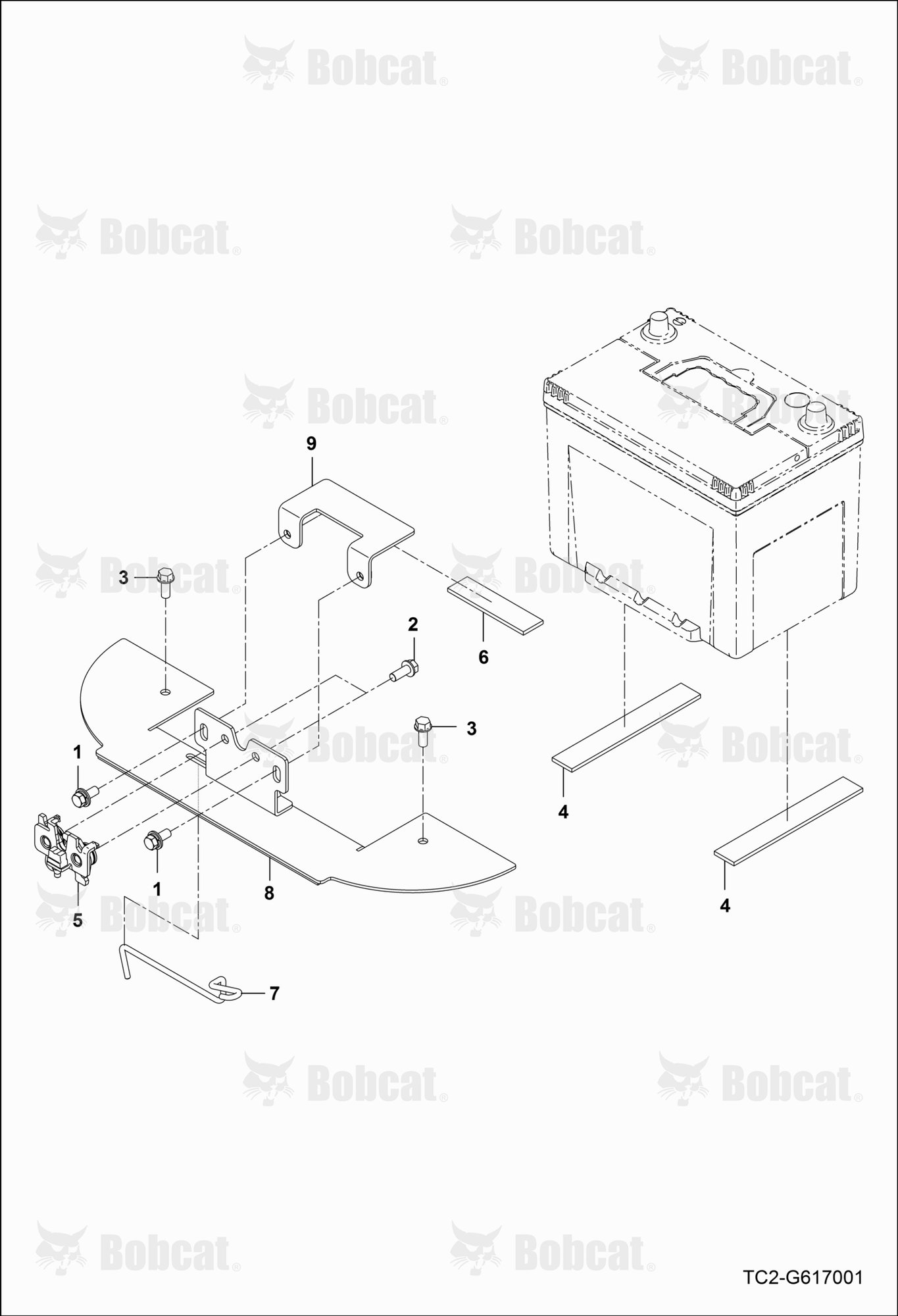 Battery Fixing Group