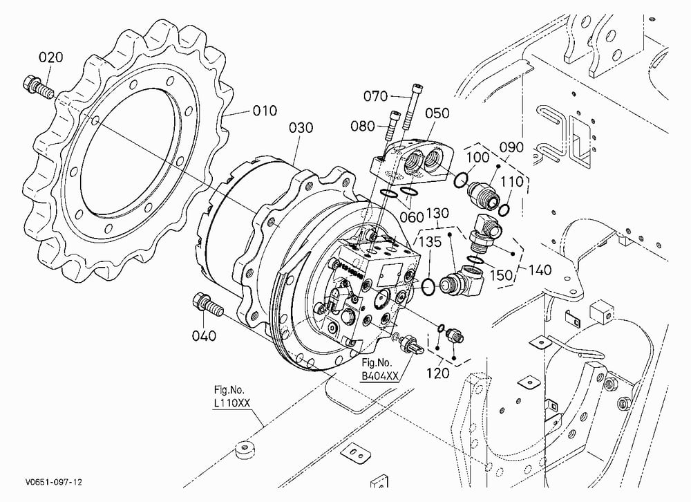 HST MOTOR (RIGHT)