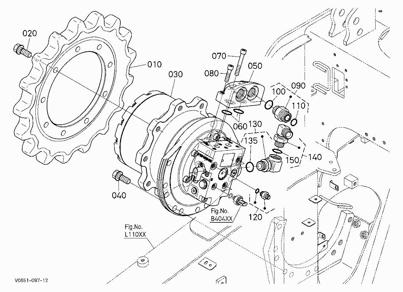 HST MOTOR (RIGHT)