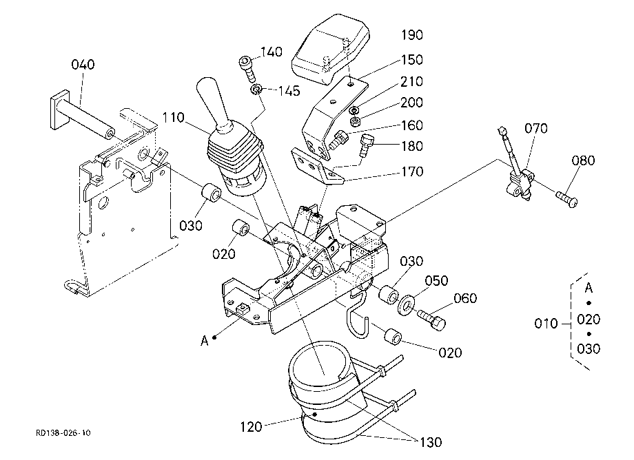 Control Lever (Lever Lh)