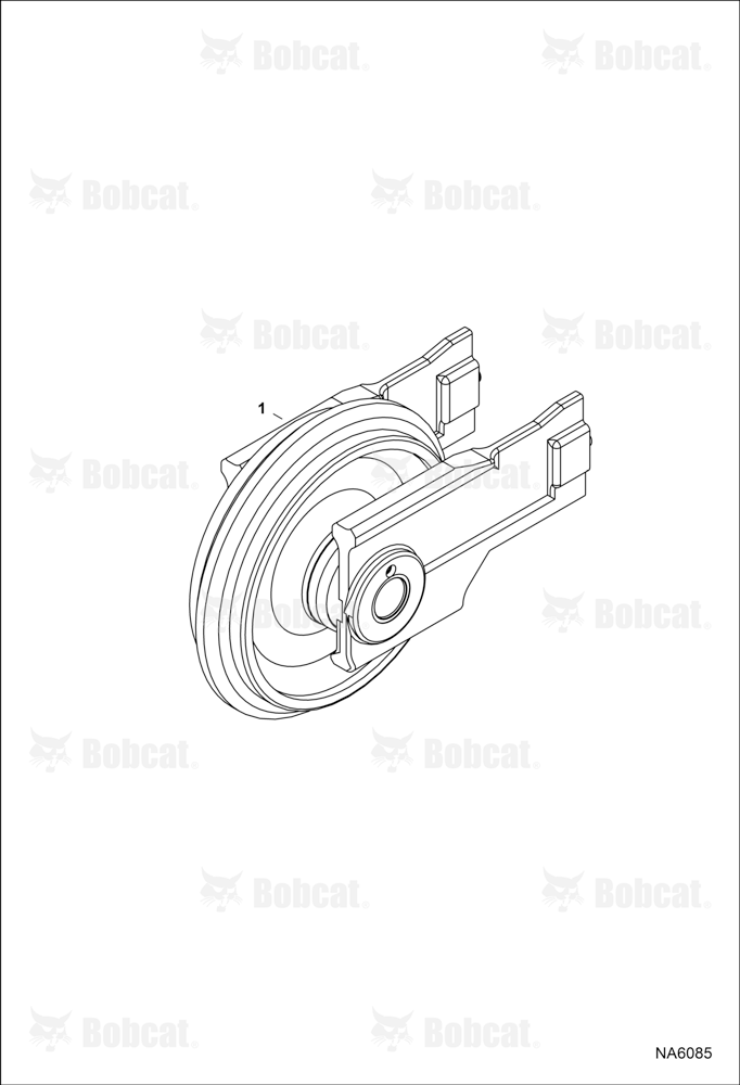 Front Idler (W/O Holes In Idler)