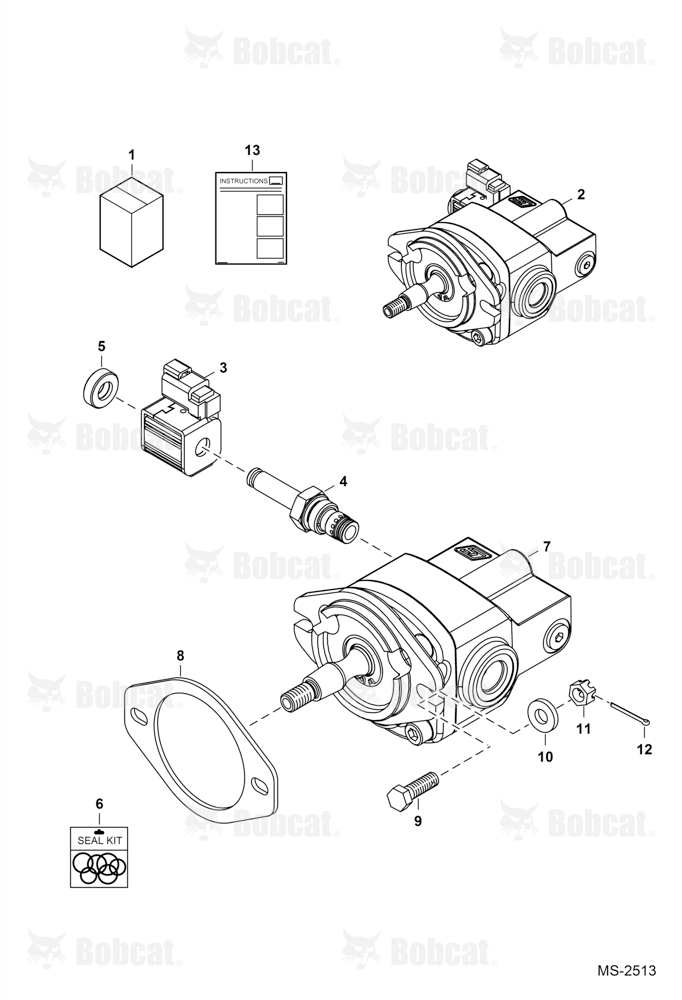 Cooling Fan Motor (Cast Iron) A3L929999 & Below, A3LH29999 & Below, AEYU29999 & Below