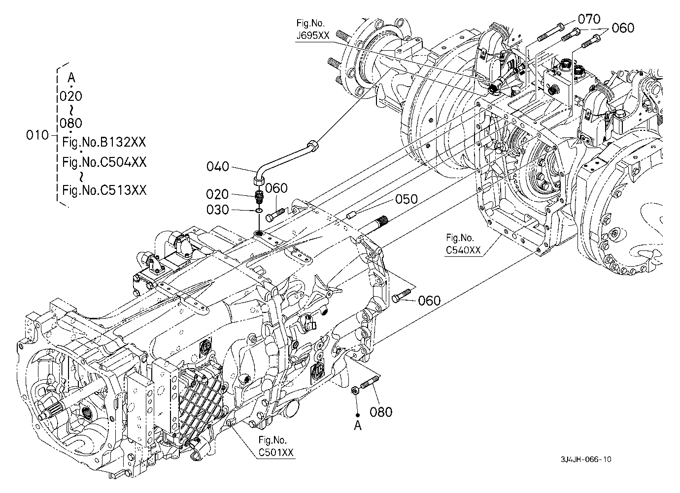 Transmission (Rear Axle Mounting Parts) Component