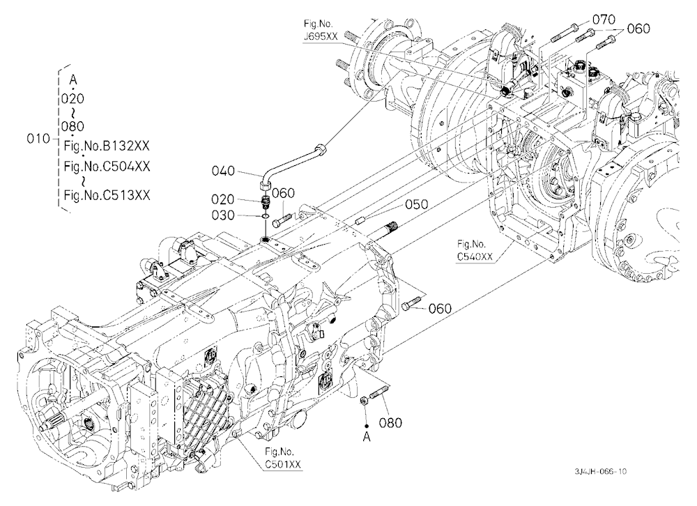 Transmission (Rear Axle Mounting Parts) Component
