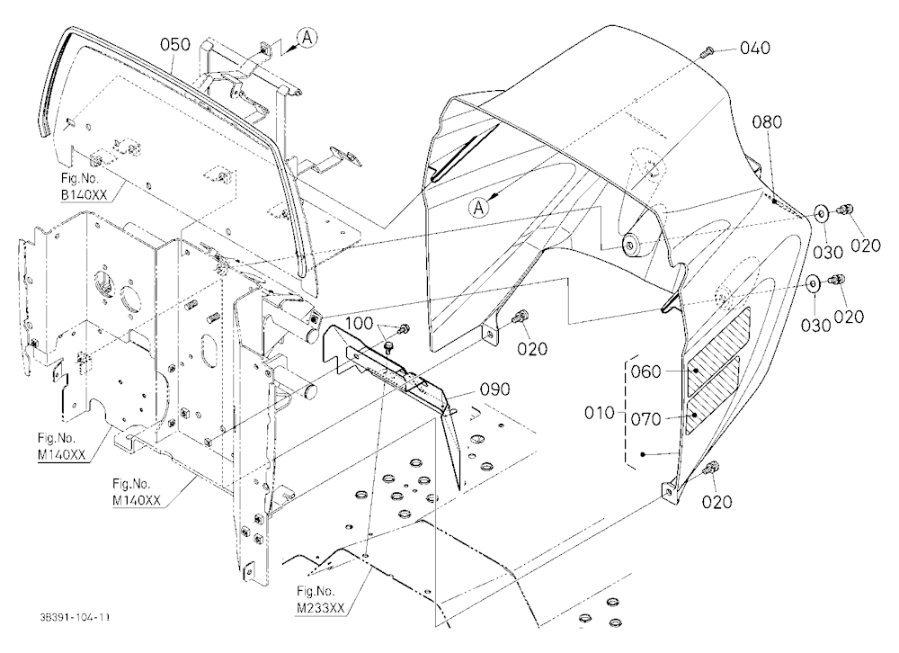 Hood (Bonnet) Rear [A]