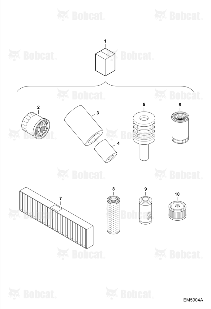 Filter Kit B34S11823 & Above