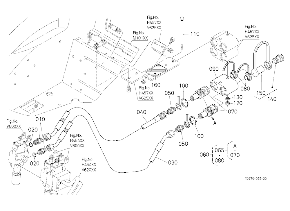 Auxiliary Control Valve Coupler (3Rd) (W/G No.L834